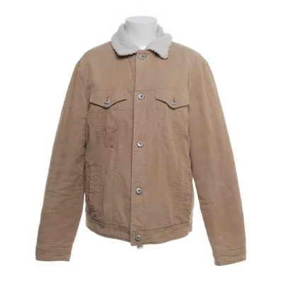 Fodrad jeansjacka (Beige) från Bershka Polyester