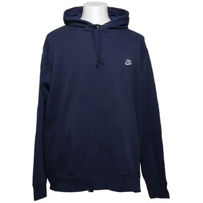 Hættetrøje (Blå) fra Nike Bomuld, Polyester