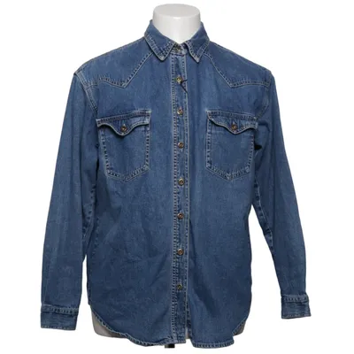 Chemise en jean (Bleu) de Flash Coton