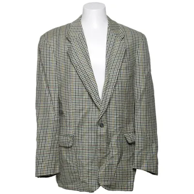 Blazer (Beige, Schwarz) Wolle