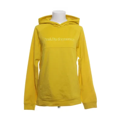 Capuchon sweater (Geel) van Peak Performance Polyester, Elastaan