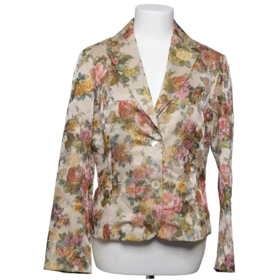 Blazer (Beige, Mehrfarbig) von Veronica Damiani Acetat, Polyester