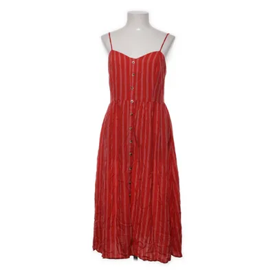 Långklänning (Röd, Vit) från New Look Viskos