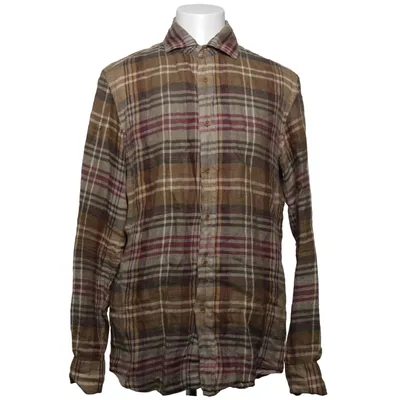 Chemise en flanelle (Marron, Multicolore) de Ralph Lauren Purple Label Lin