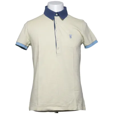 Poloshirt (Beige, Blauw) van Circle of Gentlemen Elastaan