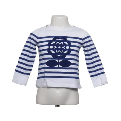 Långärmad t-shirt (Blå, Vit) från Jacadi Bomull