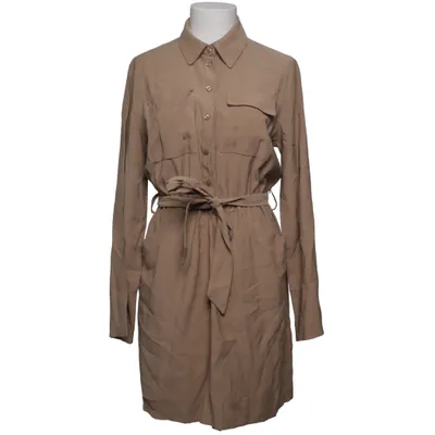 Robe chemise (Beige) de Le Streghe Polyester, Viscose