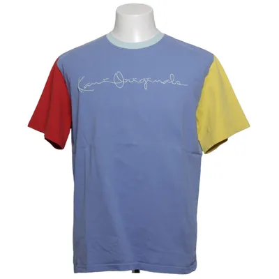 T-shirt (Blå, Röd, Gul) från Karl Kani Bomull