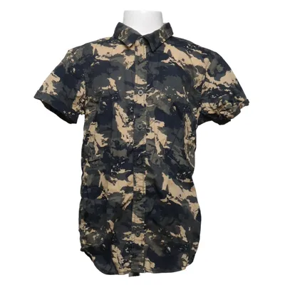 Korte mouwen shirt (Groen, Beige, Zwart, Meerkleurig) van Warp Katoen