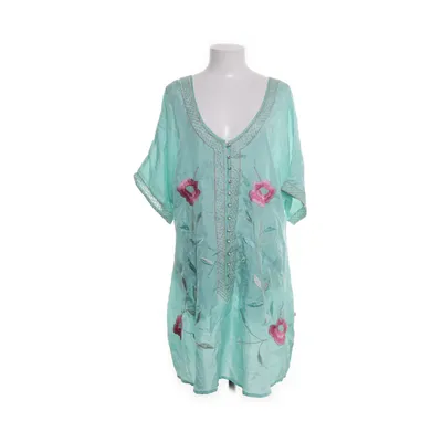 Dress (Turquoise, Multicolored) from Q Silk