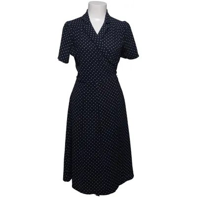 Wrap dress (Blue, White) from Rude Elastane, Polyester