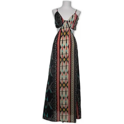 Maxi dress (Multicolored) from Elan Polyester