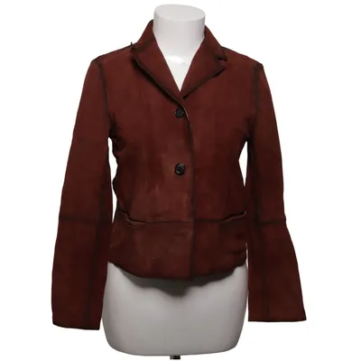 Veste en cuir (Marron) de Zara Leather Collection Cuir