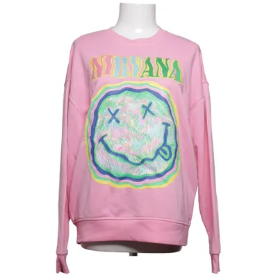 Collegetröja (Rosa, Flerfärgad) från Nirvana Bomull, Polyester