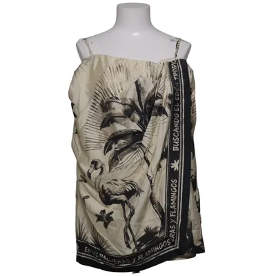 Tanktop (Beige, Meerkleurig) van H&M Edition Viscose, Polyester