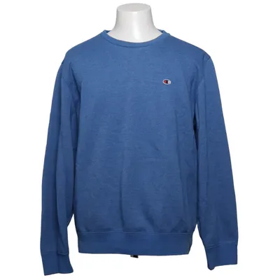 Sweatshirt (Blauw) van Champion Katoen, Polyester