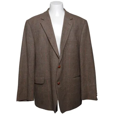 Blazer (Marron, Multicolore) de Van Graaf Viscose, Laine