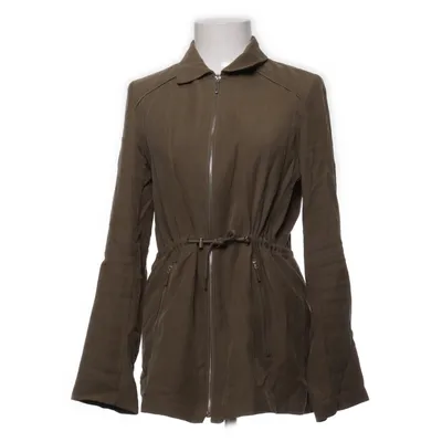 Jakke (Brun) fra Zara Basic Collection Polyester, Viscose