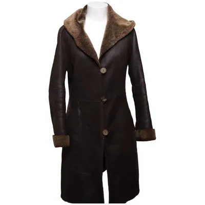 Shearling Jacke (Braun) von Giorgio