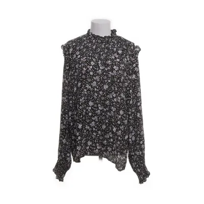 Blouse (Black, Purple, Multicolored) from Zusss Viscose