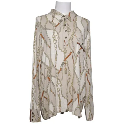 Bluse (Beige, Brun) fra Peter Hahn