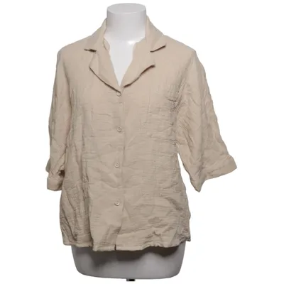 Kortärmad skjorta (Beige) från ONLY Blue Denim Ekologisk bomull