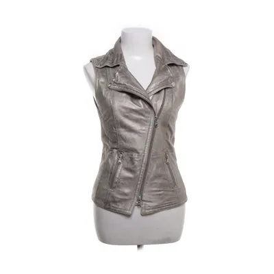 Bikerväst (Beige, Grå) från Schyia Polyester