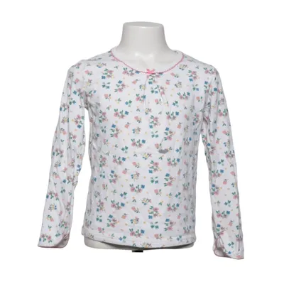 T-shirt à manches longues (Blanc, Multicolore) de Petit Bateau Coton