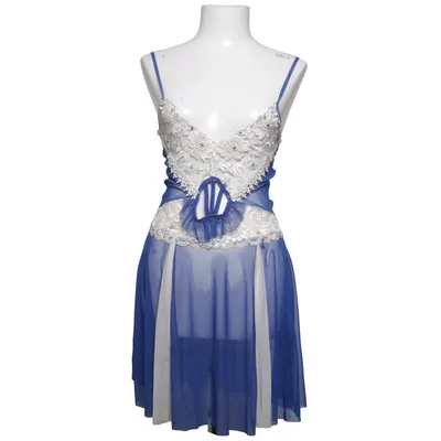 Negligé (Blauw, Wit)