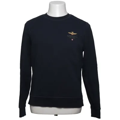 Sweatshirt (Bleu) de Aeronautica Militare Coton