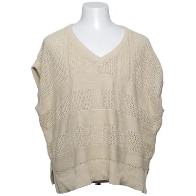 Pull sans manches (Beige) de Pure by Ulla Popken Coton biologique