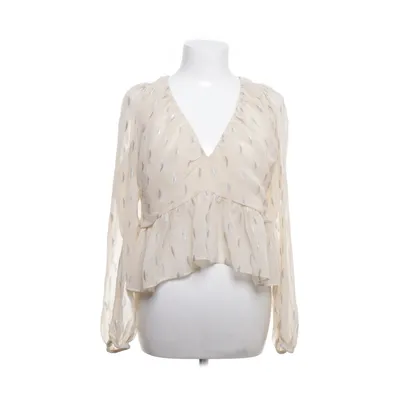 Bluse (Beige, Flerfarvet) fra H&M Polyester
