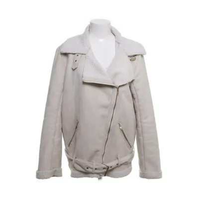 Shearling jacket (White) from Bik Bok Polyester