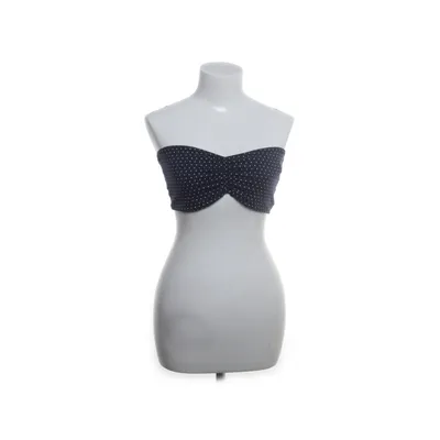 Tube top (Blue, White) from Chicoree Cotton, Elastane