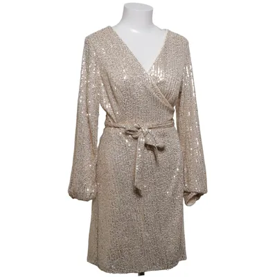 Wrap dress (Gold) from Chi Chi London