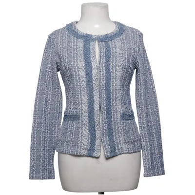 Strickjacke (Blau, Weiß) von Intimissimi Acryl, Baumwolle, Polyester