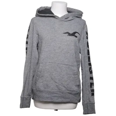 Huvtröja (Grå, Svart) från Hollister Bomull, Polyester