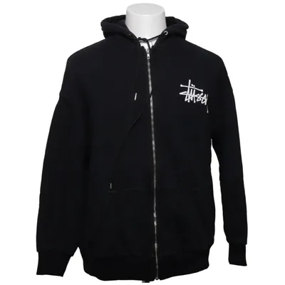 Capuchon sweater (Zwart) van Stüssy Katoen