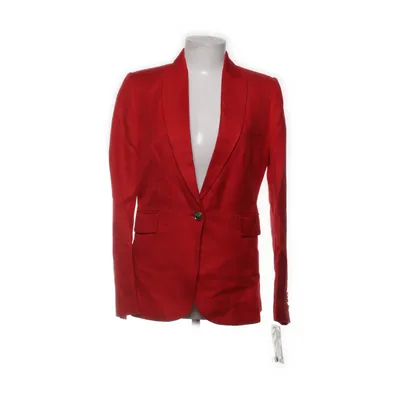 Kavaj (Röd) från Mango Suit Linne, Polyester, Viskos