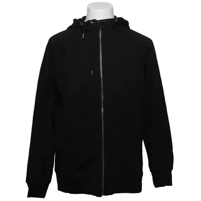 Kapuzenpullover (Schwarz) von Clique Baumwolle, Recyceltes Polyester