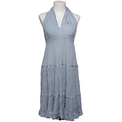 Halterneck dress (Blue)