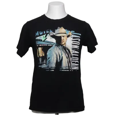 T-shirt (Sort) fra Anvil Bomuld
