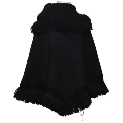 Poncho (Black) from Caren Sport Acrylic