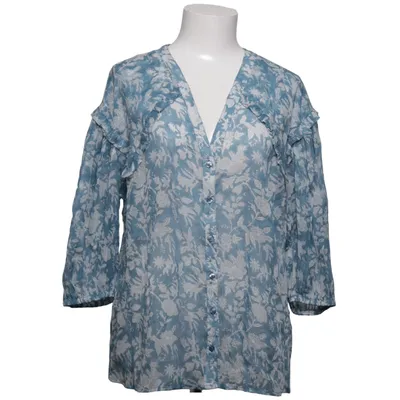 Blouse (Blauw, Wit) van Maison 123 Katoen