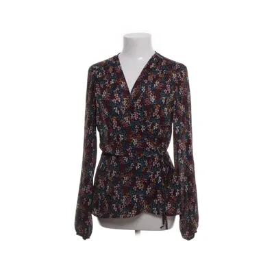 Wikkelblouse (Rood, Meerkleurig) van Gina Tricot Polyester