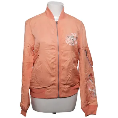 Bomber jacket (Orange) from Double RL by Ralph Lauren Cotton, Viscose