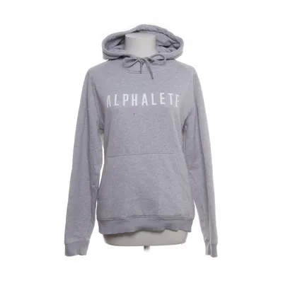 Capuchon sweater (Grijs) van Alphalete Katoen, Polyester