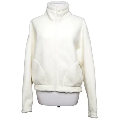 Fleecejakke (Hvid) fra Gymshark