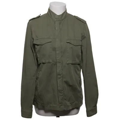 Safari jacket (Green) from Zara Basic Denim Cotton