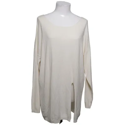 Pull-over (Blanc) de Nina Kendosa Acrylique, Modal